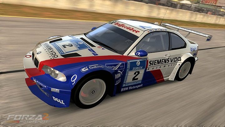 Bmw M3 Gtr Race Car. 2005 BMW M3 GTR #2 [E46]