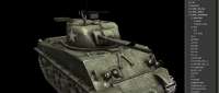 Ford M4A3 Sherman Zippo