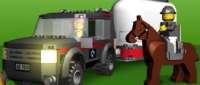 LEGO 4WD with Horse Trailer