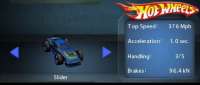 Hot Wheels Slider
