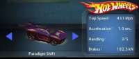 Hot Wheels Paradigm Shift