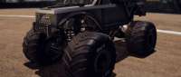 Custom Made Monster Jam Stunt Truck
