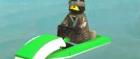 LEGO SUV with Watercraft