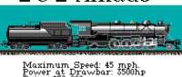 Baldwin Locomotive Works Mikado Mk-2/4