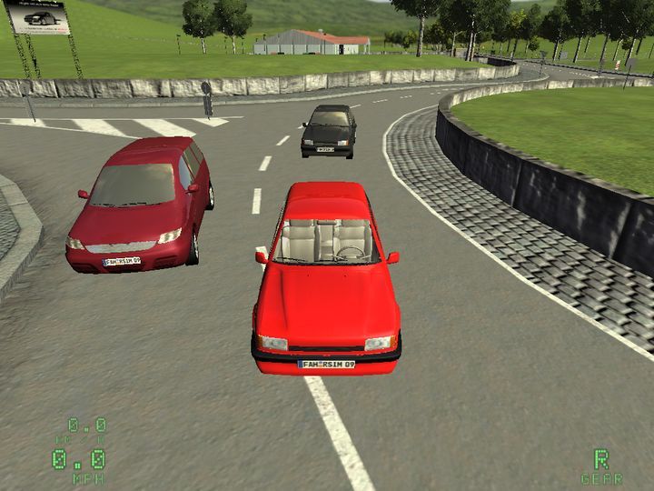  Opel Zafira in Fahr-Simulator 2009