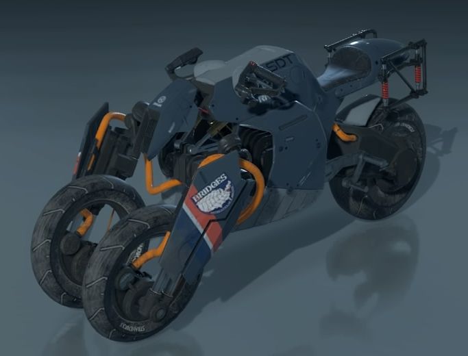 Made for Game Motorcycle in Death Stranding