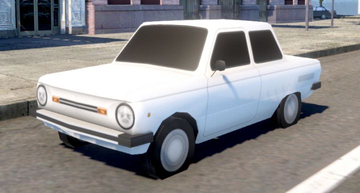 Заз 968 сзади