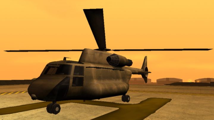 Helicóptero Cargobob GTA San Andreas