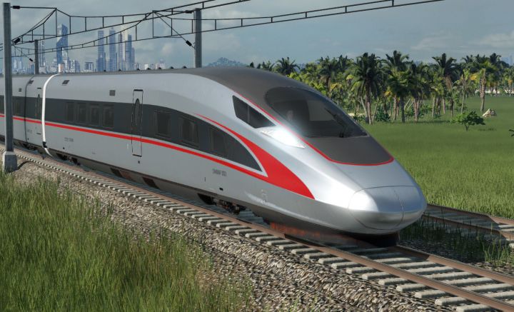 IGCD CRRC CR400AF Fuxing Hao In Transport Fever 2