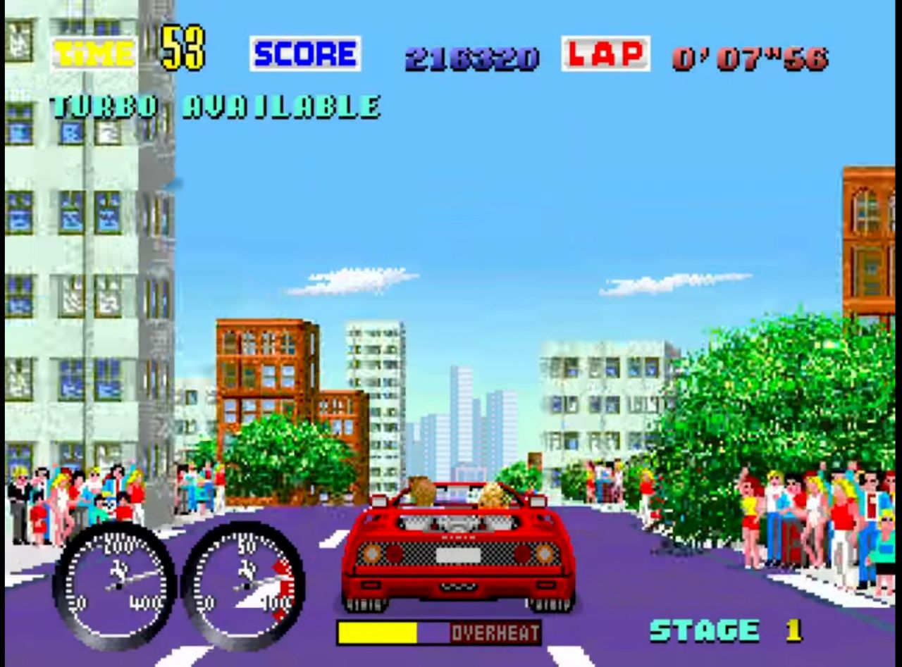 IGCD.net: Liste des Véhicules/Voitures de Turbo Outrun