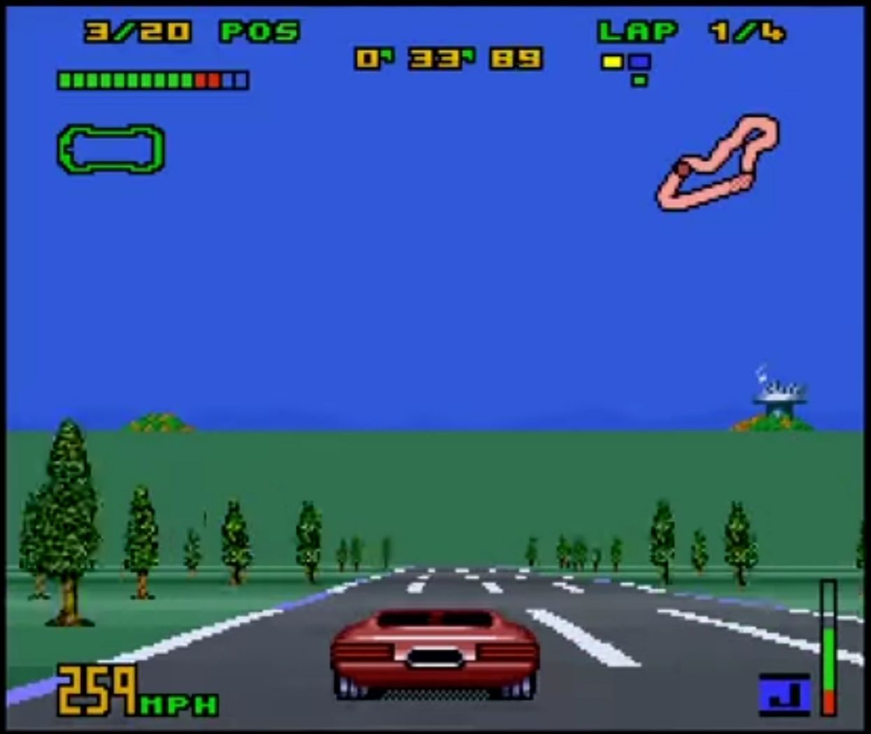Top Gear 3000 – Super Nintendo