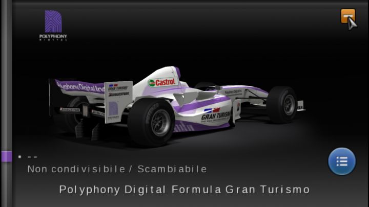  Race Car Formula in Gran Turismo 4