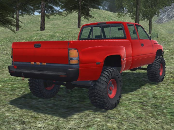Dodge Ram in Offroad Simulator Online